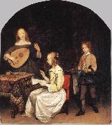 TERBORCH, Gerard The Concert sg oil